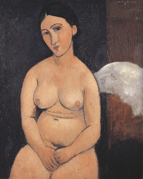 Seated Nude (mk39)